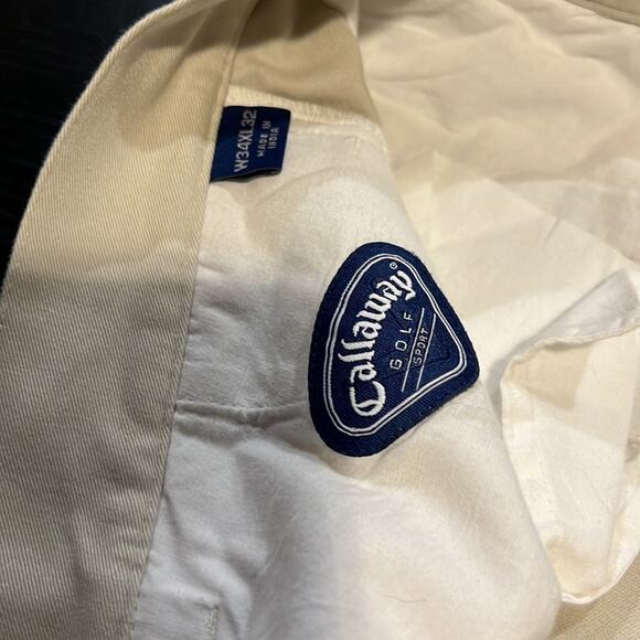 NWT Callaway Golf Sport Chino Pants Size 34 x 32 - Picture 4 of 5